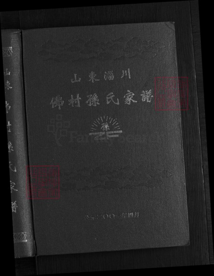 山东省淄博市淄川区孙氏族谱-孙氏家谱.pdf电子版插图1