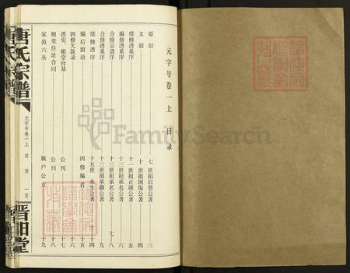 湖北省仙桃市唐氏晋阳堂族谱-唐氏宗谱.pdf电子版插图1