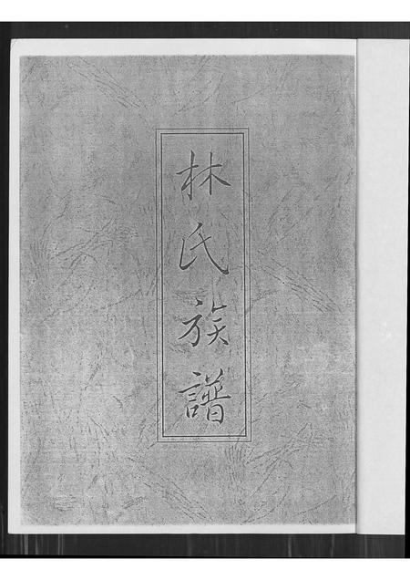 福建林氏族谱-林氏族谱.pdf电子版插图1