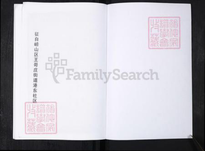 山东省青岛市崂山区王氏族谱-港东社区王氏谱书.pdf电子版插图1