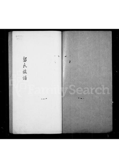 福建留氏族谱-留氏族谱.pdf电子版插图1