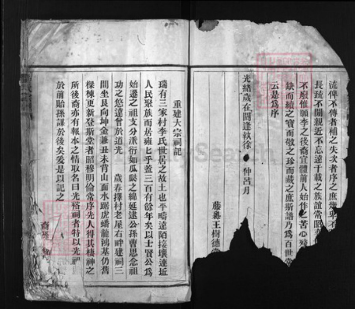 江西省赣州市瑞金市李氏族谱-陇西郡李氏宗谱 [总卷数不详].pdf电子版插图1