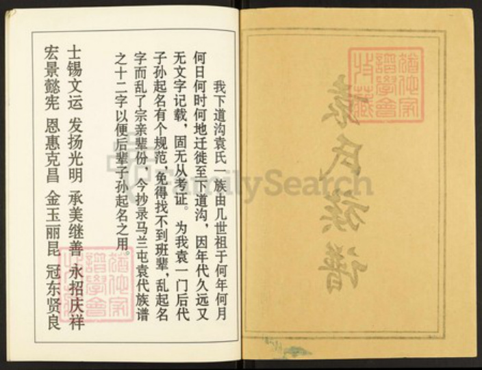 山东省枣庄市市中区孟庄镇袁氏族谱-袁氏族谱.pdf电子版插图1 山东省枣庄市市中区孟庄镇袁氏族谱-袁氏族谱.pdf电子版插图1