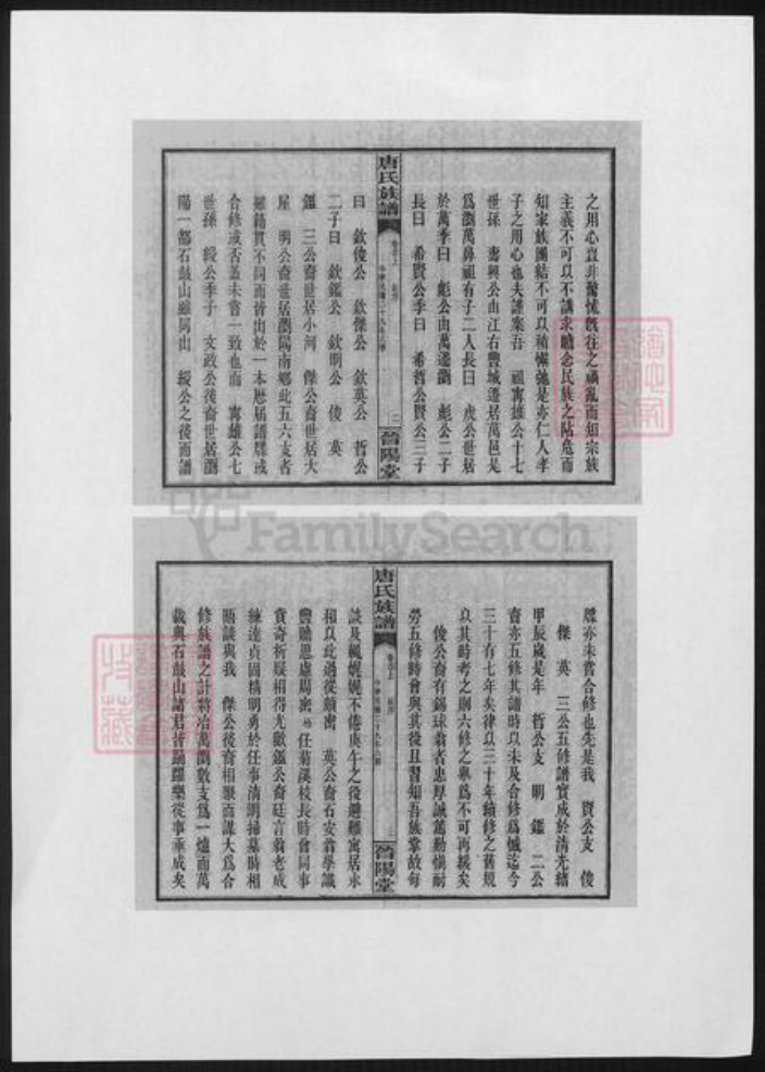 湖南省长沙市浏阳市浏阳唐氏族谱-晋阳唐氏族谱.pdf电子版插图1