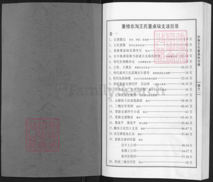 江苏省南通市海安市曲塘镇王氏乐学堂族谱-东淘王氏董桌垛支谱.pdf电子版插图1