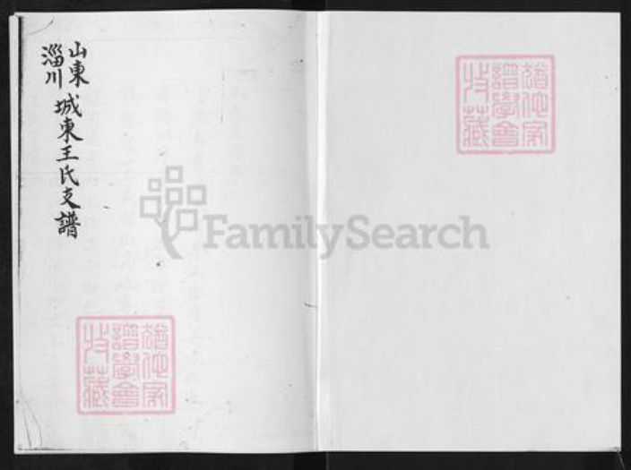 山东省淄博市淄川区王氏族谱-山东淄川城东王氏支谱.pdf电子版插图1 山东省淄博市淄川区王氏族谱-山东淄川城东王氏支谱.pdf电子版插图1