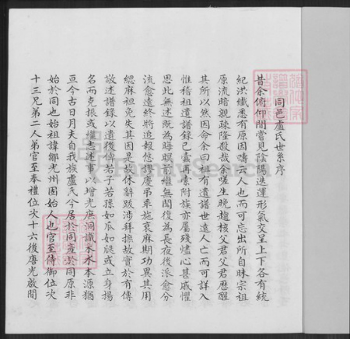 福建省泉州市金门县卢氏族谱-霞美卢氏族谱.pdf电子版插图1