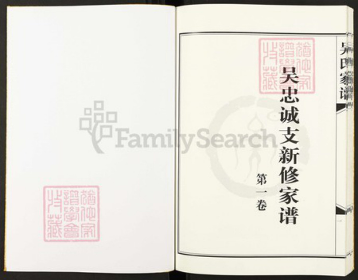 河南省信阳市河南省信阳市息县东岳镇吴；吴氏族谱-吴忠诚支新修家谱.pdf电子版插图1