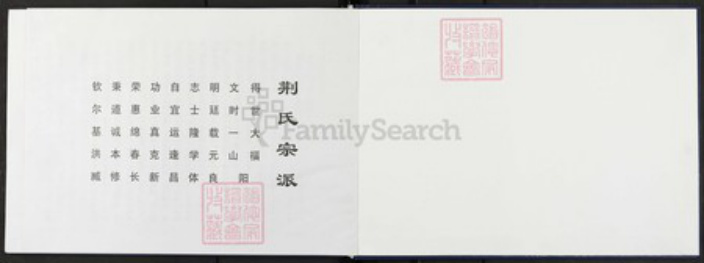 山西省阳泉市河南省郑州市荆;荆氏族谱-荆氏四门家谱.pdf电子版插图1 山西省阳泉市河南省郑州市荆;荆氏族谱-荆氏四门家谱.pdf电子版插图1