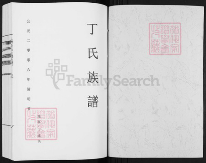 山东省济宁市梁山县丁氏族谱-丁氏族谱.pdf电子版插图1