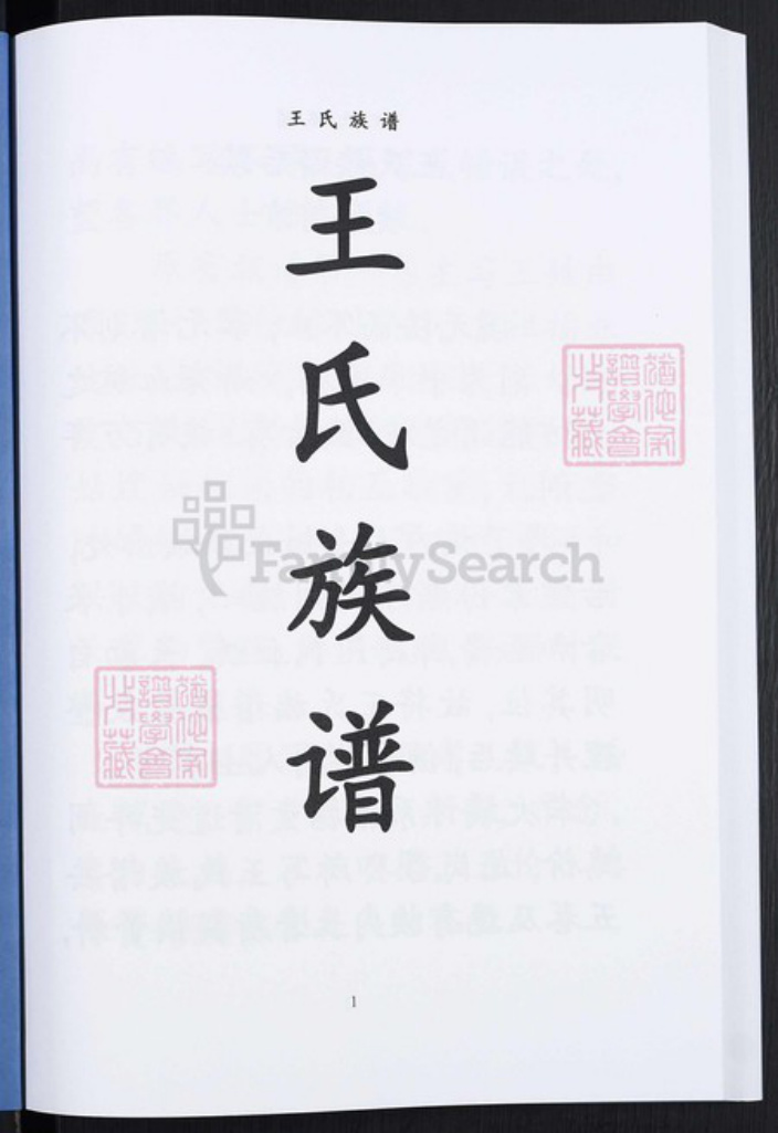 重庆市渝北区王氏袭槐堂族谱-王氏族谱.pdf电子版插图1