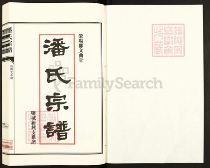 江苏省盐城市亭湖区新兴镇潘氏文曲堂族谱-潘氏宗谱.盐城新兴支系谱.pdf电子版插图1 江苏省盐城市亭湖区新兴镇潘氏文曲堂族谱-潘氏宗谱.盐城新兴支系谱.pdf电子版插图1