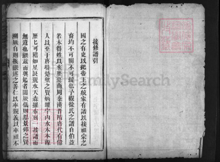 浙江省徐氏族谱-絣塘山背徐氏宗谱 [残卷不分卷].pdf电子版插图1