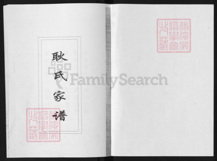 山东省淄博市淄川区耿氏族谱-耿氏家谱.pdf电子版插图1