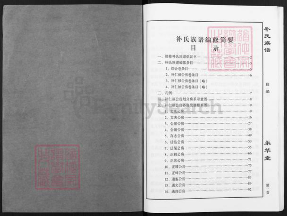 四川省补氏永华堂族谱-补氏族谱.pdf电子版插图1 四川省补氏永华堂族谱-补氏族谱.pdf电子版插图1