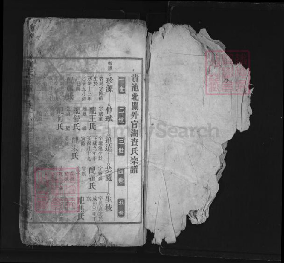 安徽省池州市贵池区查氏余庆堂族谱-查氏宗谱.pdf电子版插图1 安徽省池州市贵池区查氏余庆堂族谱-查氏宗谱.pdf电子版插图1