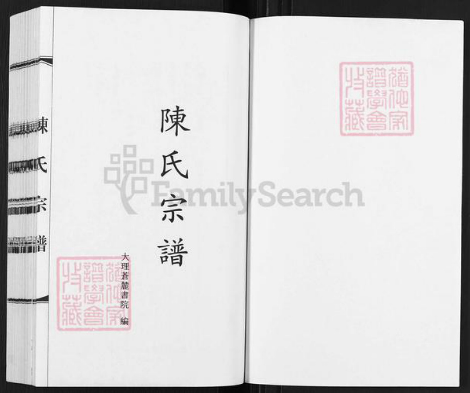 云南省曲靖市陆良县陈氏族谱-陈氏宗谱.pdf电子版插图1 云南省曲靖市陆良县陈氏族谱-陈氏宗谱.pdf电子版插图1