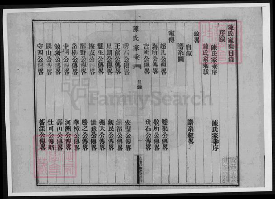 辽宁省锦州陈氏族谱-陈氏家乘.pdf电子版插图1