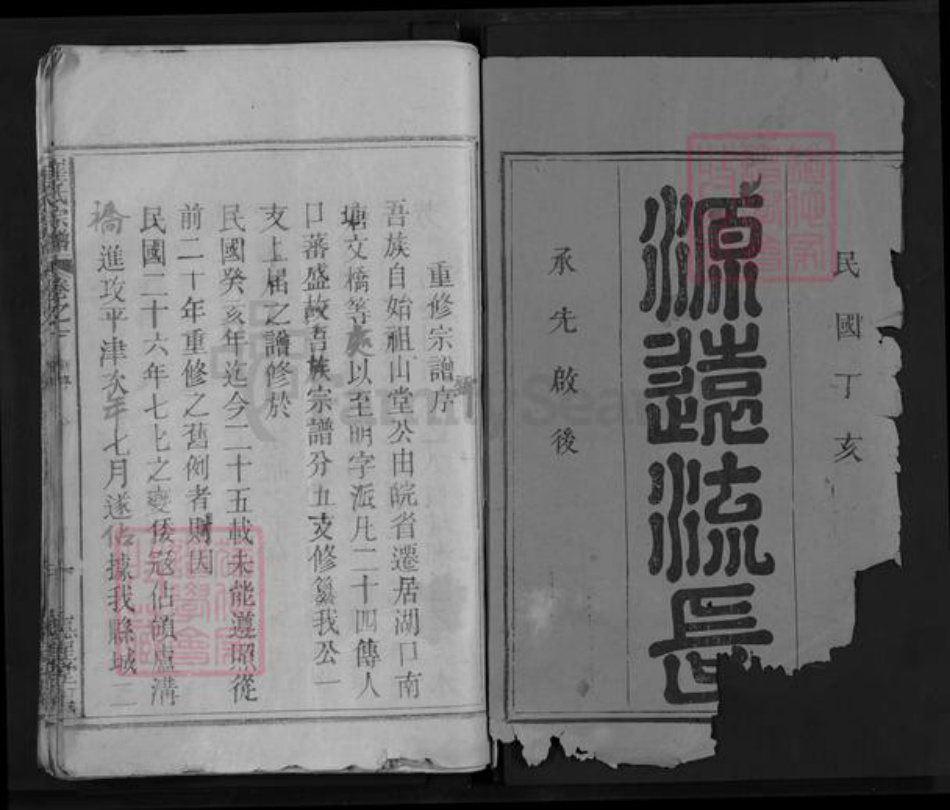 江西省九江市湖口县崔氏惠星堂族谱-崔氏宗谱 [1卷].pdf电子版插图1