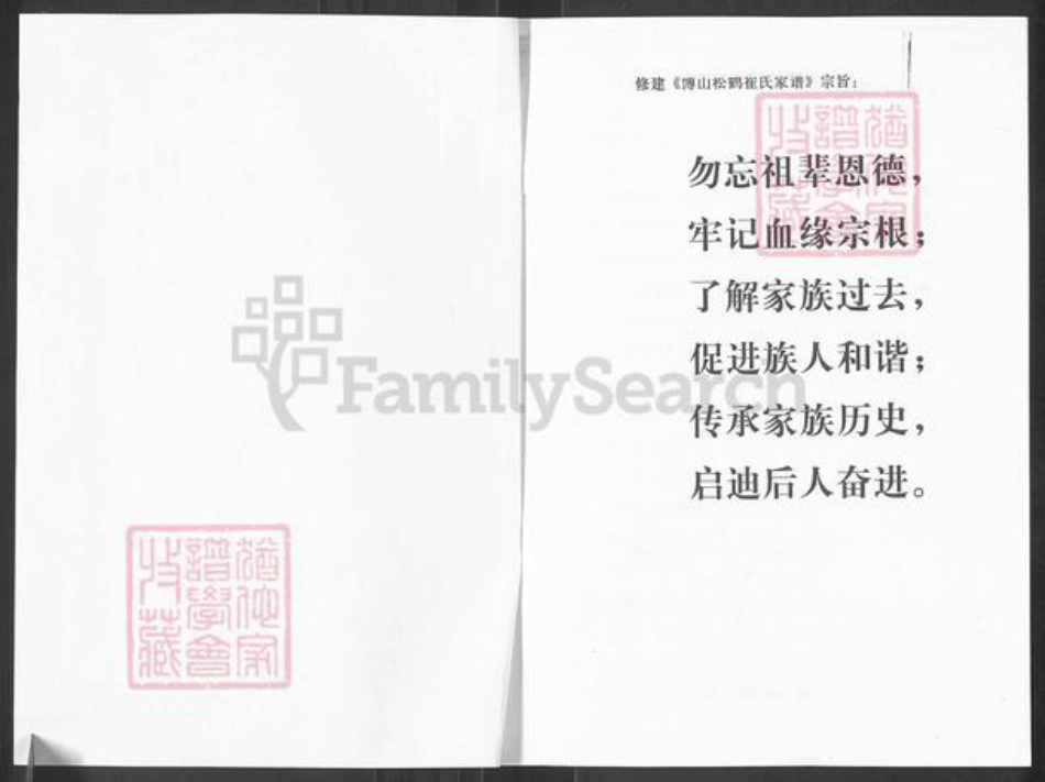 山东省淄博市博山区崔氏敬修堂族谱-博山松鹤崔氏家谱.pdf电子版插图1