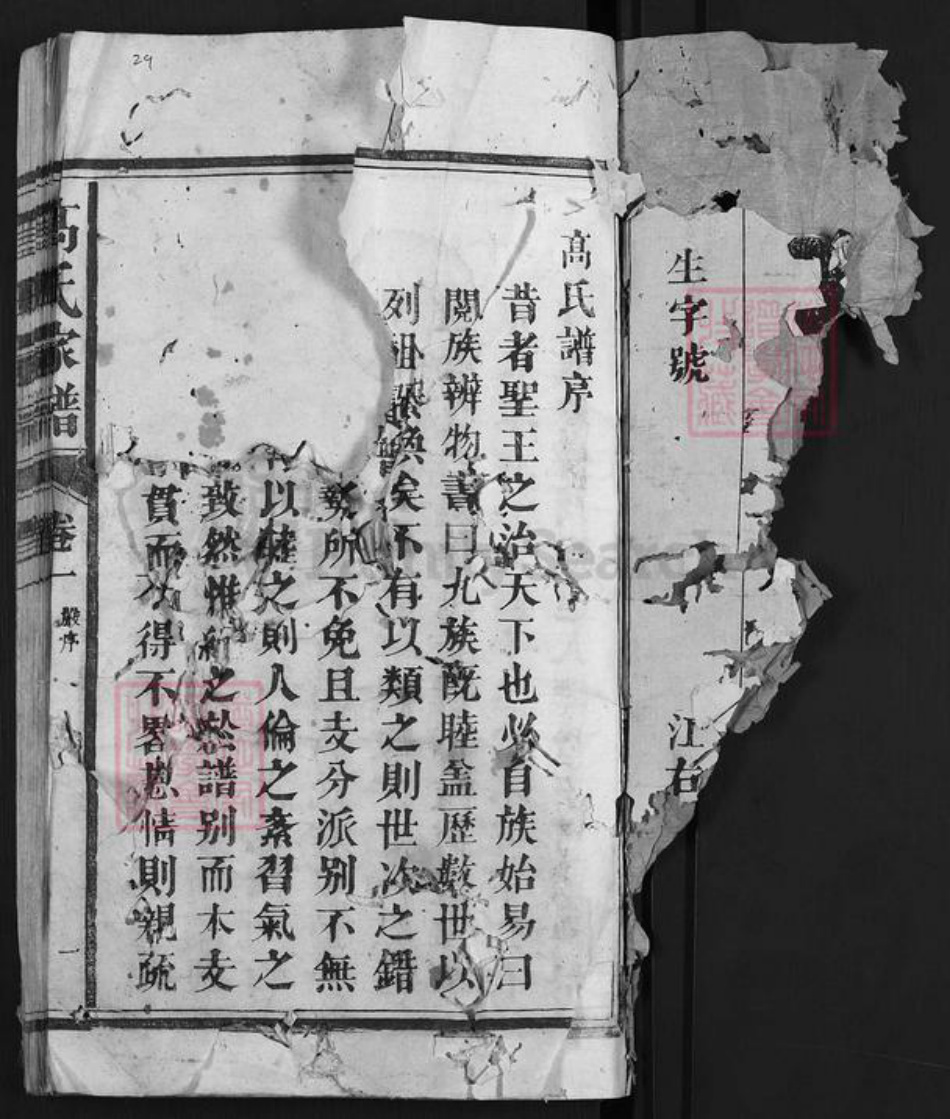 福建省三明市永安市贡川镇高氏族谱-高氏家谱.pdf电子版插图1