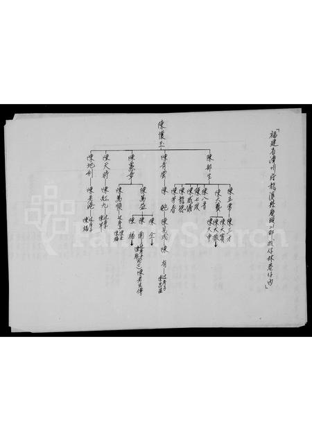 福建陈氏族谱-[陈氏族谱].pdf电子版插图1