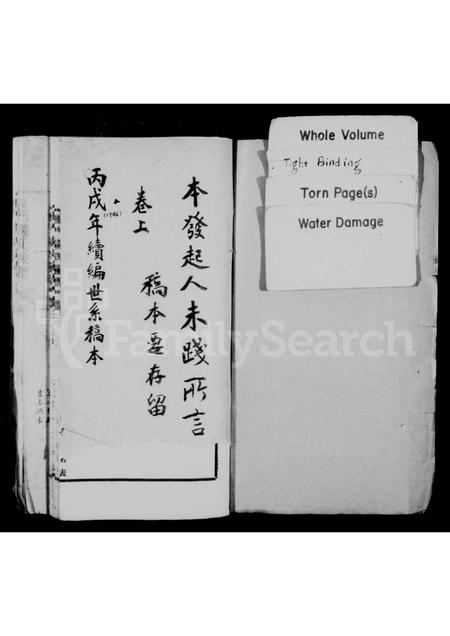 福建萨氏族谱-雁门萨氏家谱.pdf电子版插图1