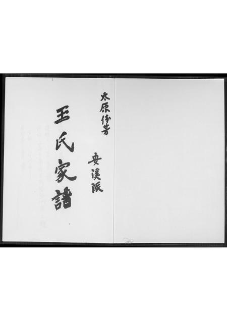 福建王氏族谱-王氏家谱.安溪派.pdf电子版插图1