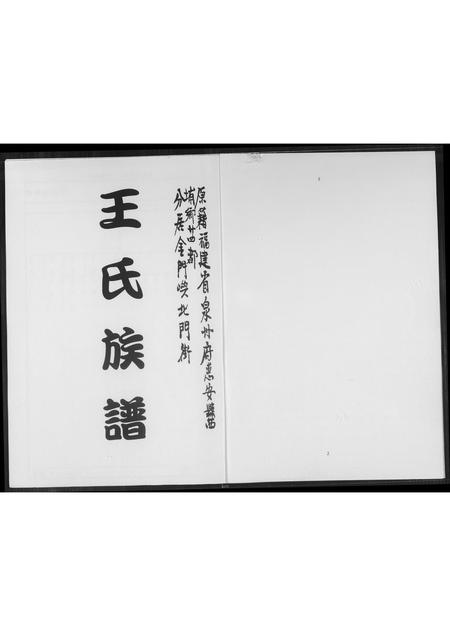 福建王氏族谱-王氏族谱.pdf电子版插图1