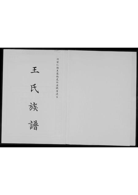 福建王氏族谱-王氏族谱.pdf电子版插图1