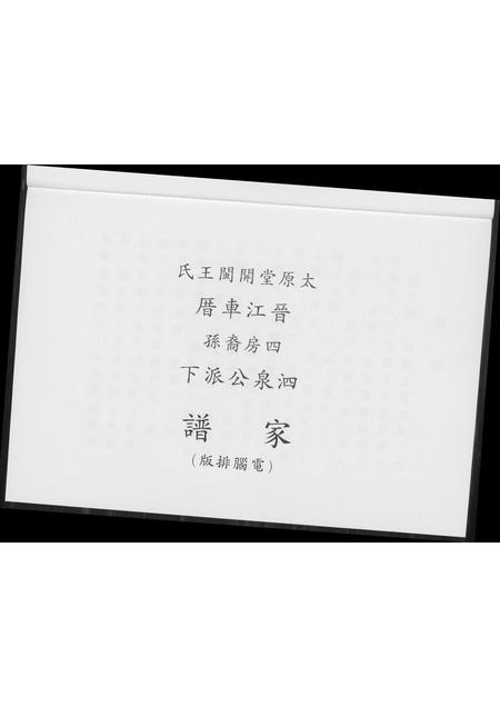 福建王氏族谱-王氏族谱开闽晋江审邽公杂纪.pdf电子版插图2