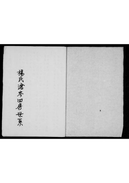 福建杨氏族谱-杨氏沧岑四房世系.pdf电子版插图2 福建杨氏族谱-杨氏沧岑四房世系.pdf电子版插图2