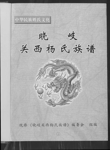 福建杨氏族谱-晓岐关西杨氏族谱.pdf电子版插图2 福建杨氏族谱-晓岐关西杨氏族谱.pdf电子版插图2