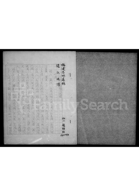 福建赵氏族谱-褔建省林森县赵氏族谱.pdf电子版插图2