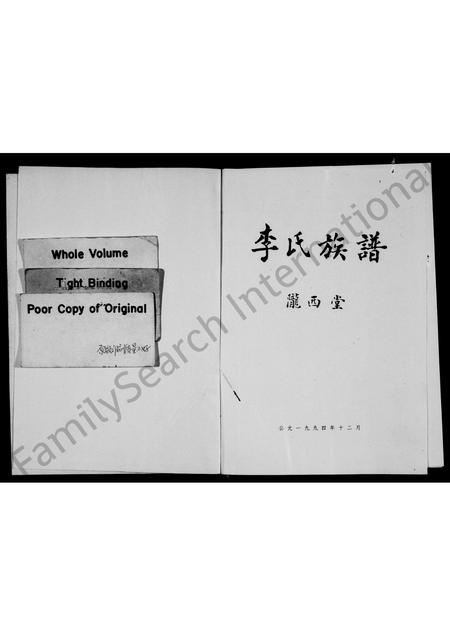 河南李氏族谱-李氏族谱.pdf电子版插图2 河南李氏族谱-李氏族谱.pdf电子版插图2