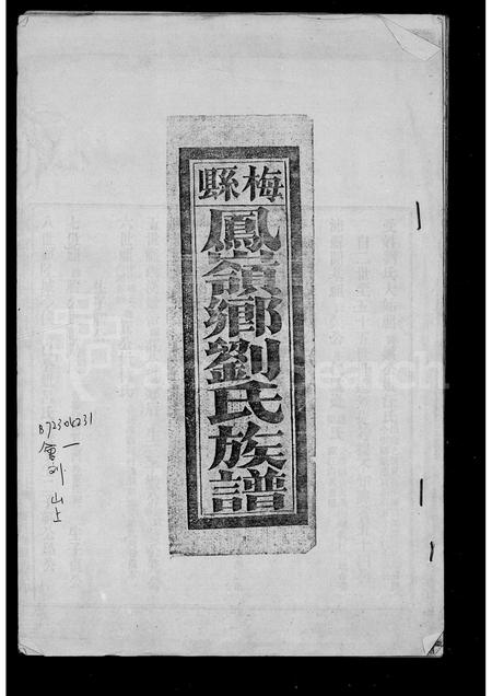 广东刘氏族谱-梅县凤岭乡刘氏族谱.pdf电子版插图2