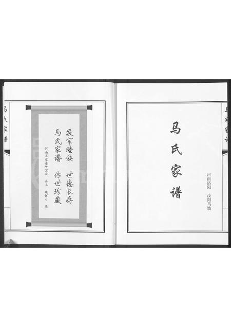 河南马氏族谱-马氏家谱.pdf电子版插图2