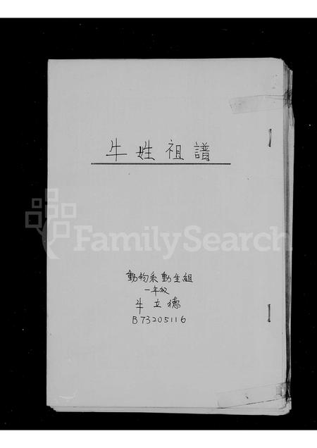 河南牛氏族谱-牛姓祖谱.pdf电子版插图2