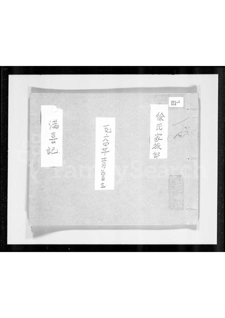 广东徐氏族谱-满喜记[新界大屿山石壁乡]徐氏家族谱.pdf电子版插图2