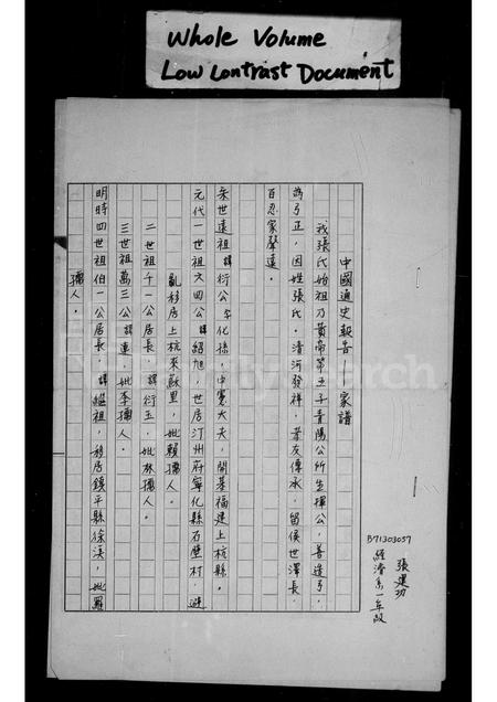 广东张氏族谱-[张氏]家谱.pdf电子版插图2