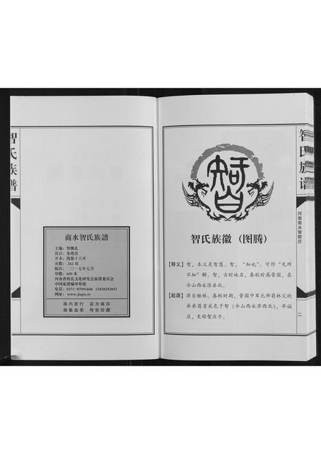 河南智氏族谱-智氏族谱[不分卷].pdf电子版插图2