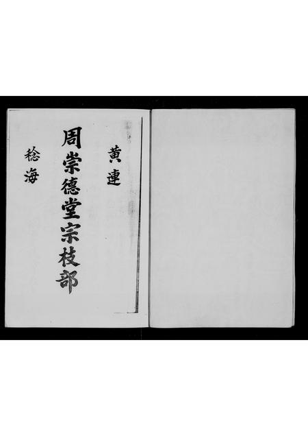 广东周氏族谱-黄连稔海周崇德堂宗枝部.pdf电子版插图2