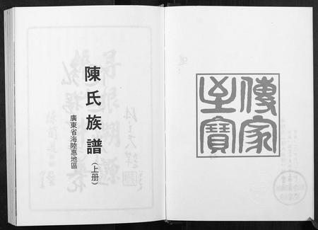 广东陈氏族谱-陈氏族谱[上下卷].pdf电子版插图2
