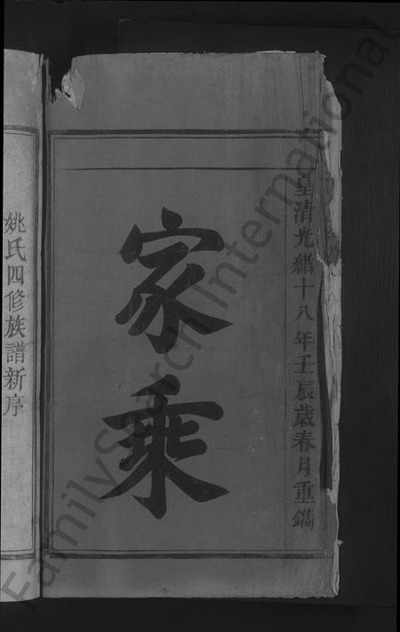 江西、广东姚氏族谱-姚氏四修族谱 [不分卷].pdf电子版插图2