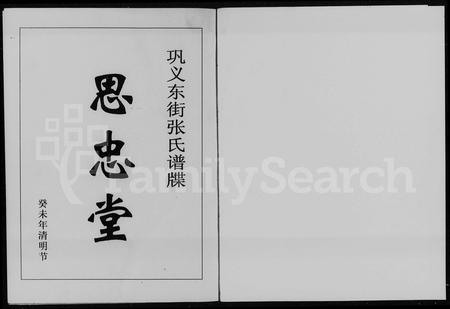 河南张氏族谱-巩义东街张氏谱谍.pdf电子版插图2