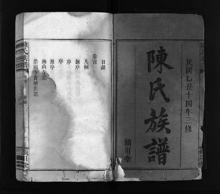 江西、福建陈氏族谱-陈氏族谱 [9卷,首末各1卷].pdf电子版插图2