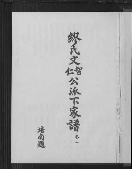 广东缪氏族谱-缪氏文智文仁公派下家谱 [3卷].pdf电子版插图2
