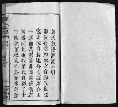江西、安徽萧氏族谱-萧氏族谱 [10卷,首2卷].pdf电子版插图2