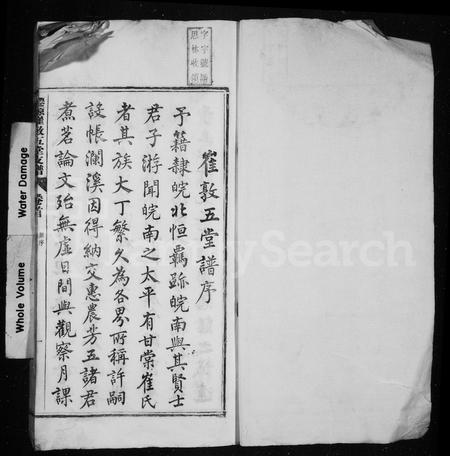 安徽崔氏族谱-仙源崔氏敦五堂支谱 [10卷,首末各1卷].pdf电子版插图2