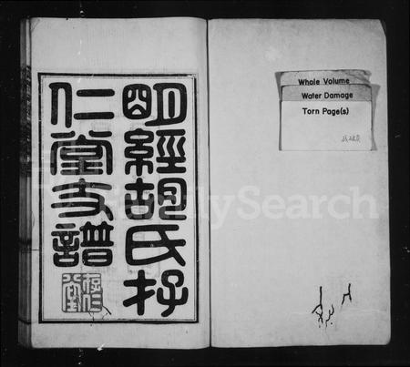 安徽胡氏族谱-明经胡氏存仁堂支谱[4卷首1卷].pdf电子版插图2